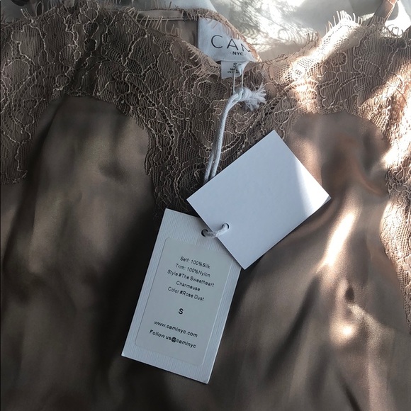 Cami NYC Rose Dust Sweetheart in s NWT - Picture 5 of 12